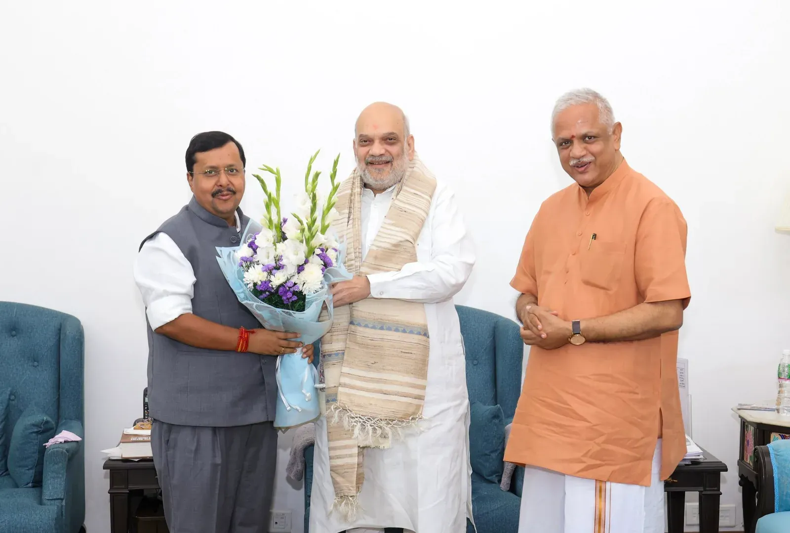 Amit Shah vows to end Naxalism, drug menace under Modi's 'New India'