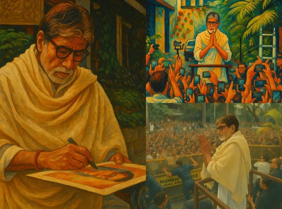 Amitabh Bachchan Embraces the Viral Ghibli Trend: Takes Over the World