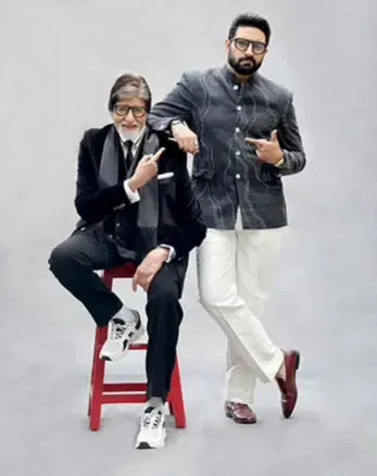 Amitabh Bachchan on Abhishek: 'He took all my shoes long ago'