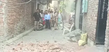 अमृतसर में ड्रग तस्कर का मकान ढहा, प्रशासन की बड़ी कार्रवाई