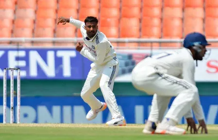 Manav Suthar's 3-21 on Test debut earns Graeme Swann's praise