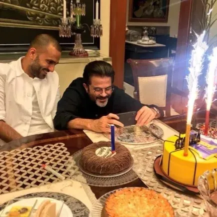 आनंद आहूजा के जन्मदिन पर अनिल कपूर का भावुक संदेश: 'तुमसे मिलते ही शांति मिलती है'