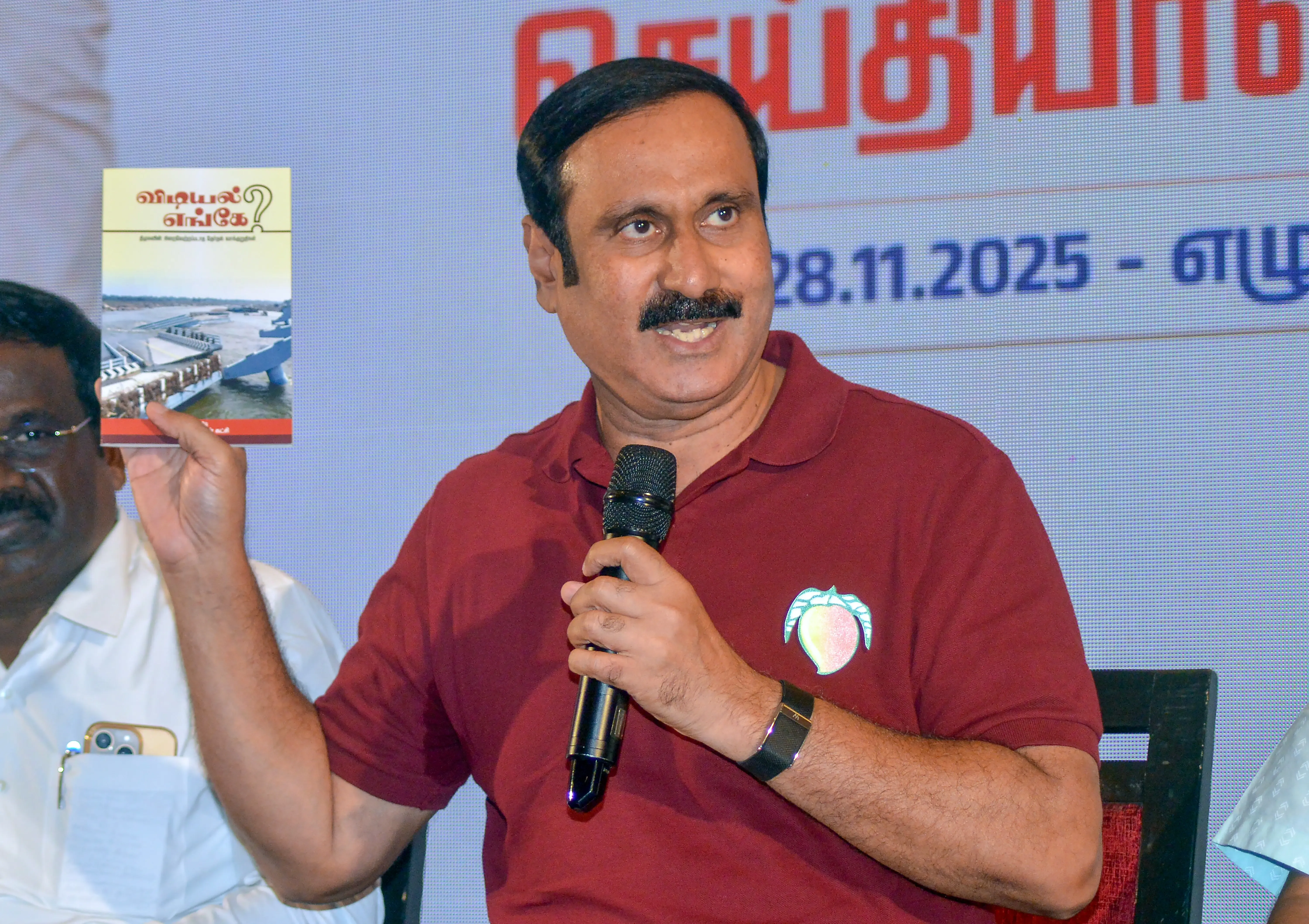 Does Anbumani Ramadoss Solely Represent PMK While Labeling His Father's Camp a Breakaway Faction?