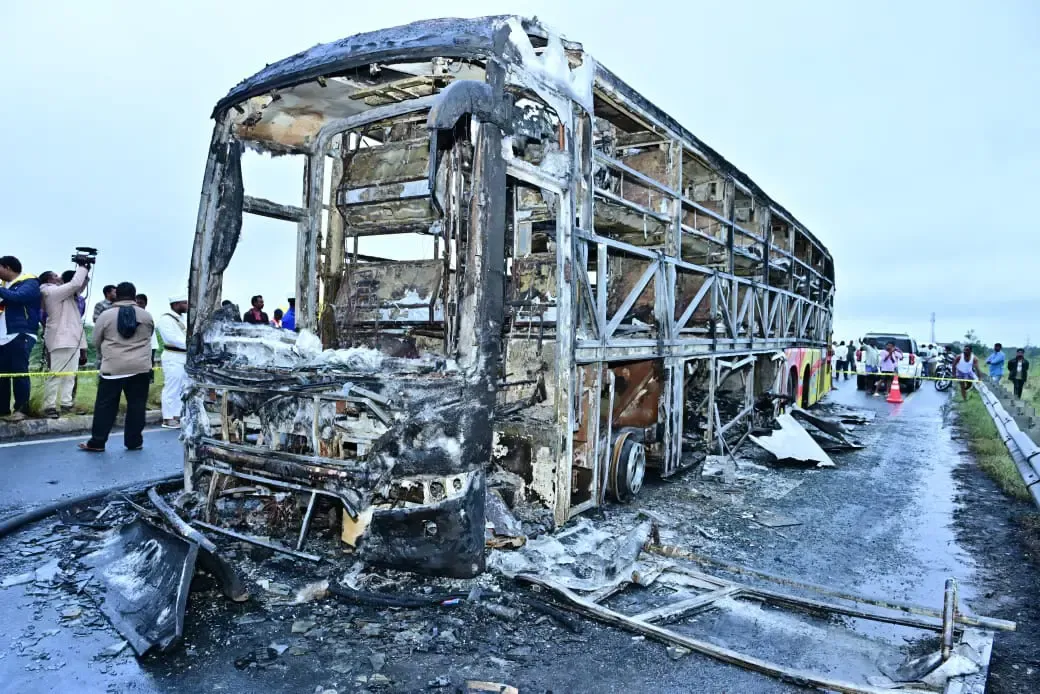 What Caused the Deadly Bus Fire in Andhra Pradesh?