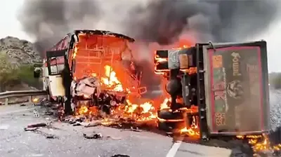 Andhra Pradesh Government Provides Rs 5 Lakh to Bus Fire Victims' Families