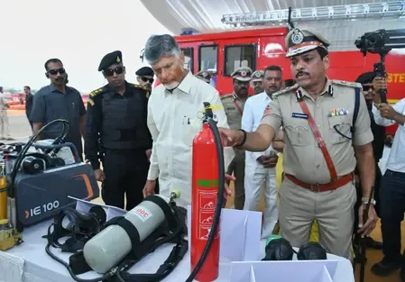 Chandrababu Naidu's Vision: Transforming Andhra's Fire Department into a Model of Excellence