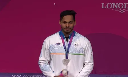 Ajaya Babu wins CWG silver in weightlifting; Andhra CM Naidu leads congratulations