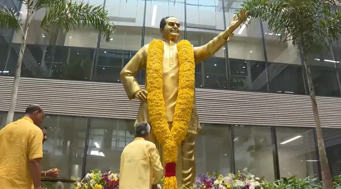 Bharat Ratna for NTR: Chandrababu Naidu demands top civilian honour at Mahanadu 2025