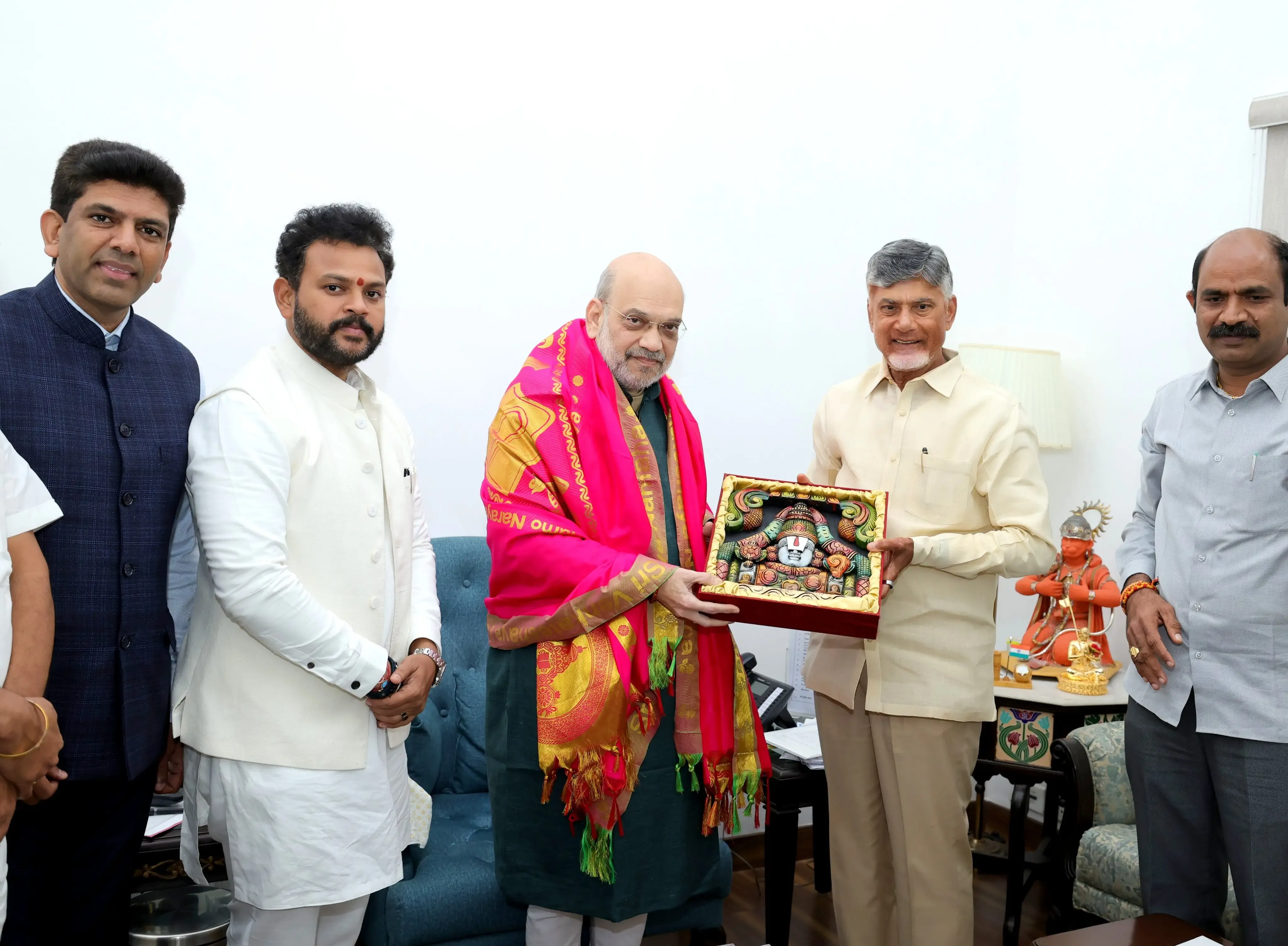 Andhra Pradesh CM Naidu Engages with Amit Shah