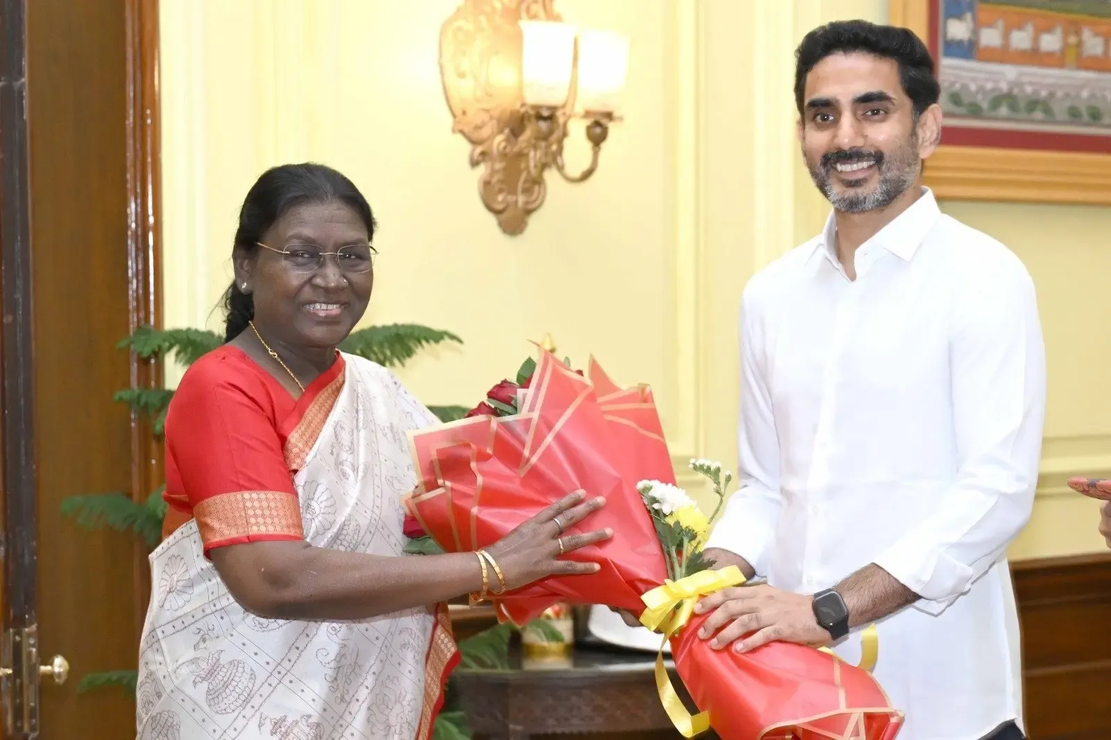Andhra Pradesh Minister Nara Lokesh Expresses Gratitude to President Murmu for Amaravati Bill Approval