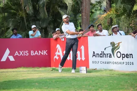 Khalin Joshi Dominates Day 3 at Andhra Open 2026 with Three-Shot Lead