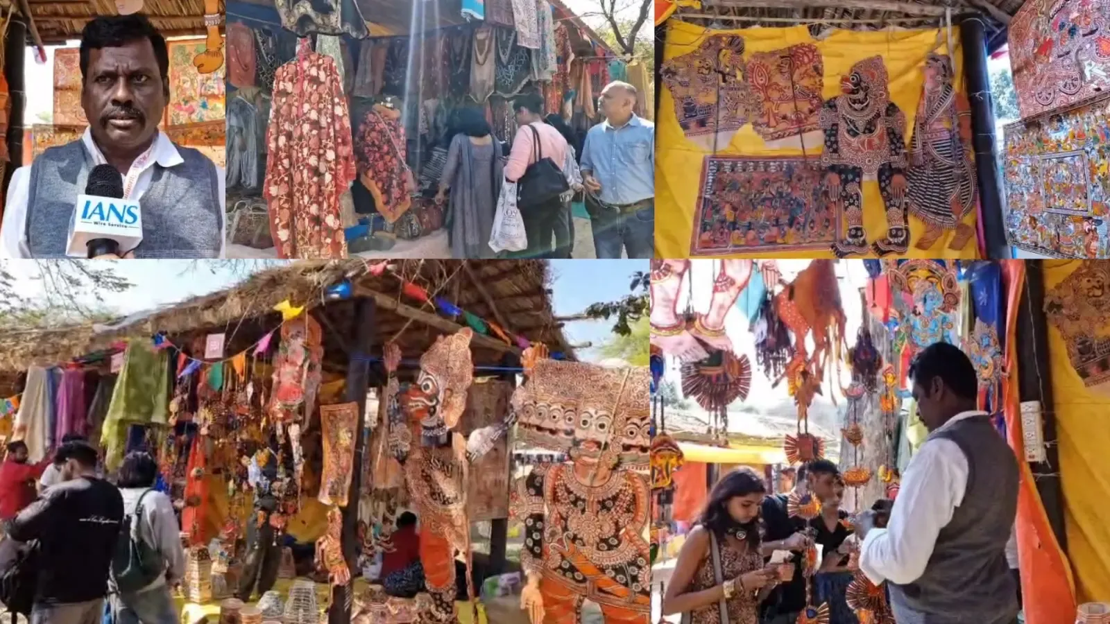 Andhra Pradesh Artisans Enchant Visitors at Surajkund Mela