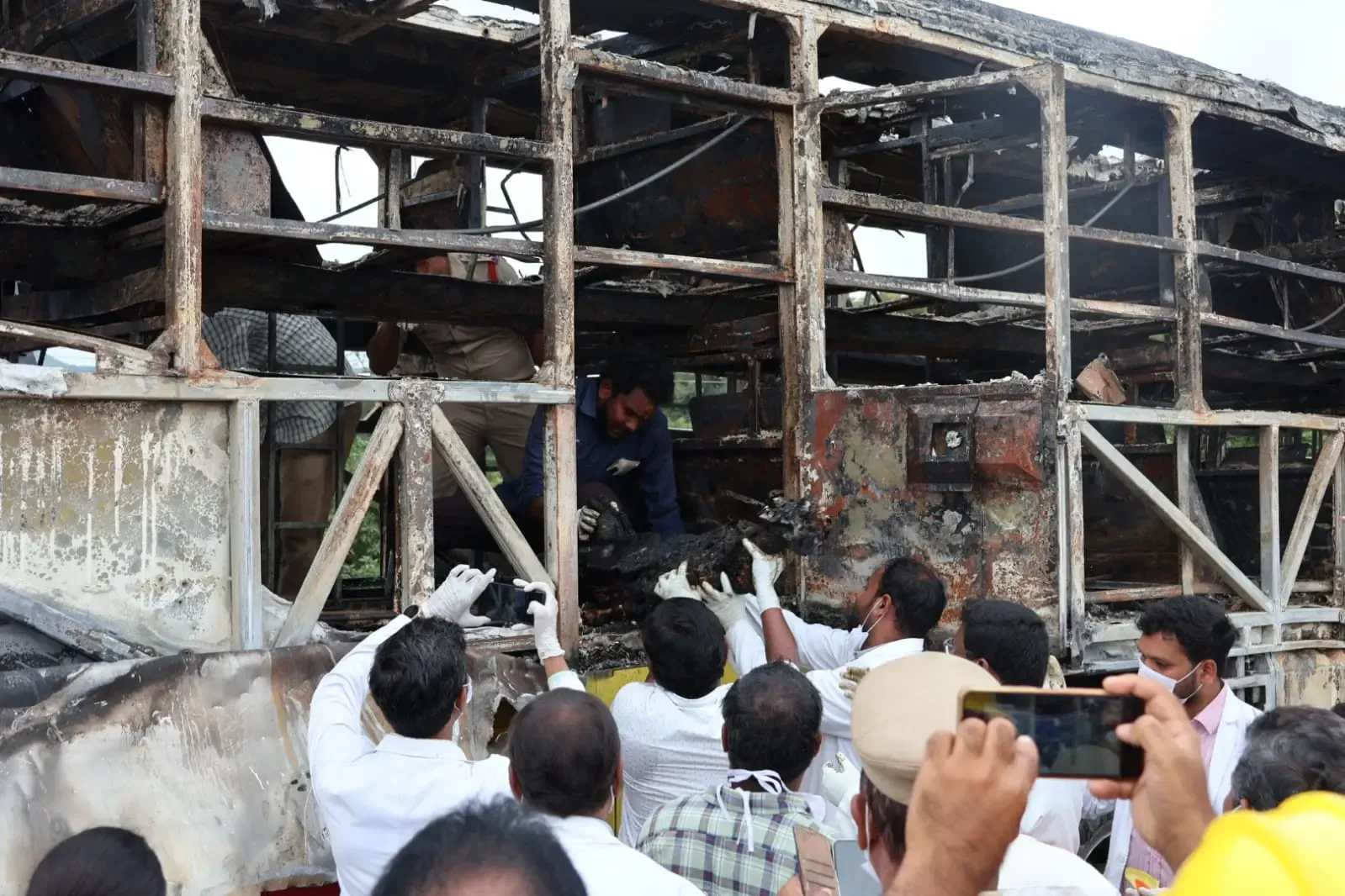 What Happened in the Andhra Pradesh Bus Fire Tragedy?