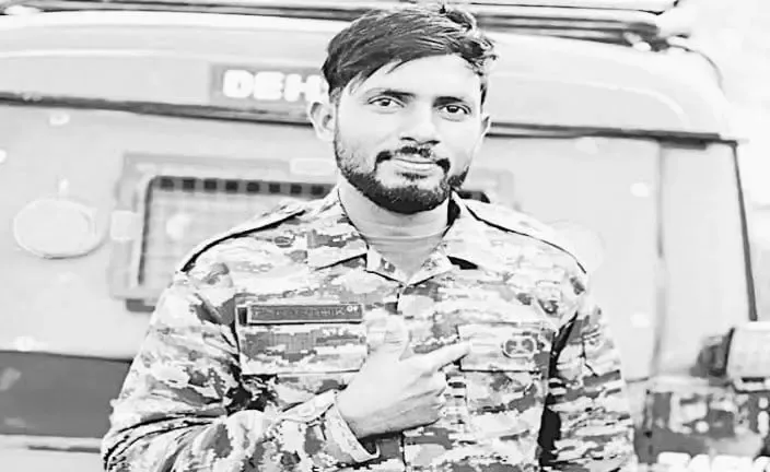 Condolences from Andhra Pradesh CM for Fallen Soldier in Kashmir