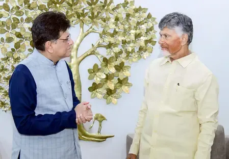 आंध्र प्रदेश: तंबाकू की गिरती कीमतों पर केंद्रीय मंत्री पीयूष गोयल ने की समीक्षा बैठक