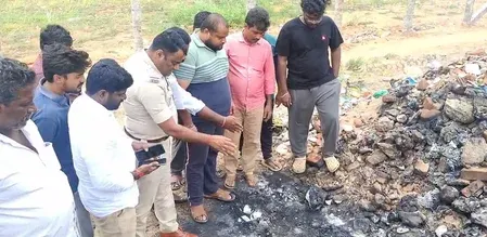 बेंगलुरु के सरजापुर में आंध्र प्रदेश के युवक की हत्या, बाइक समेत जिंदा जलाया