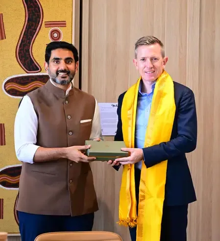 आंध्र प्रदेश के मंत्री नारा लोकेश ने भारतीय झींगा आयात करने के ऑस्ट्रेलिया के कदम की सराहना की