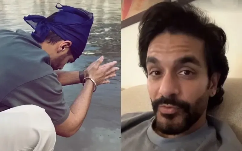 Angad Bedi Sends Prayers for His Ancestors' Well-Being