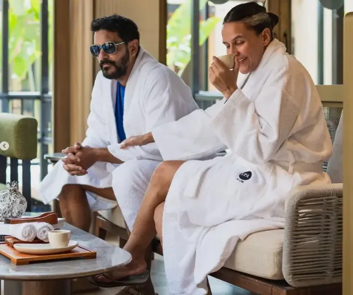 Angad Bedi shares safari memories and birthday moments with Neha Dhupia