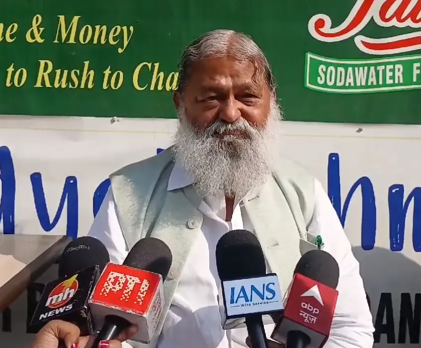 Anil Vij Responds to Rahul Gandhi's Criticism Regarding Farmers' Issues, Defends BJP's Achievements