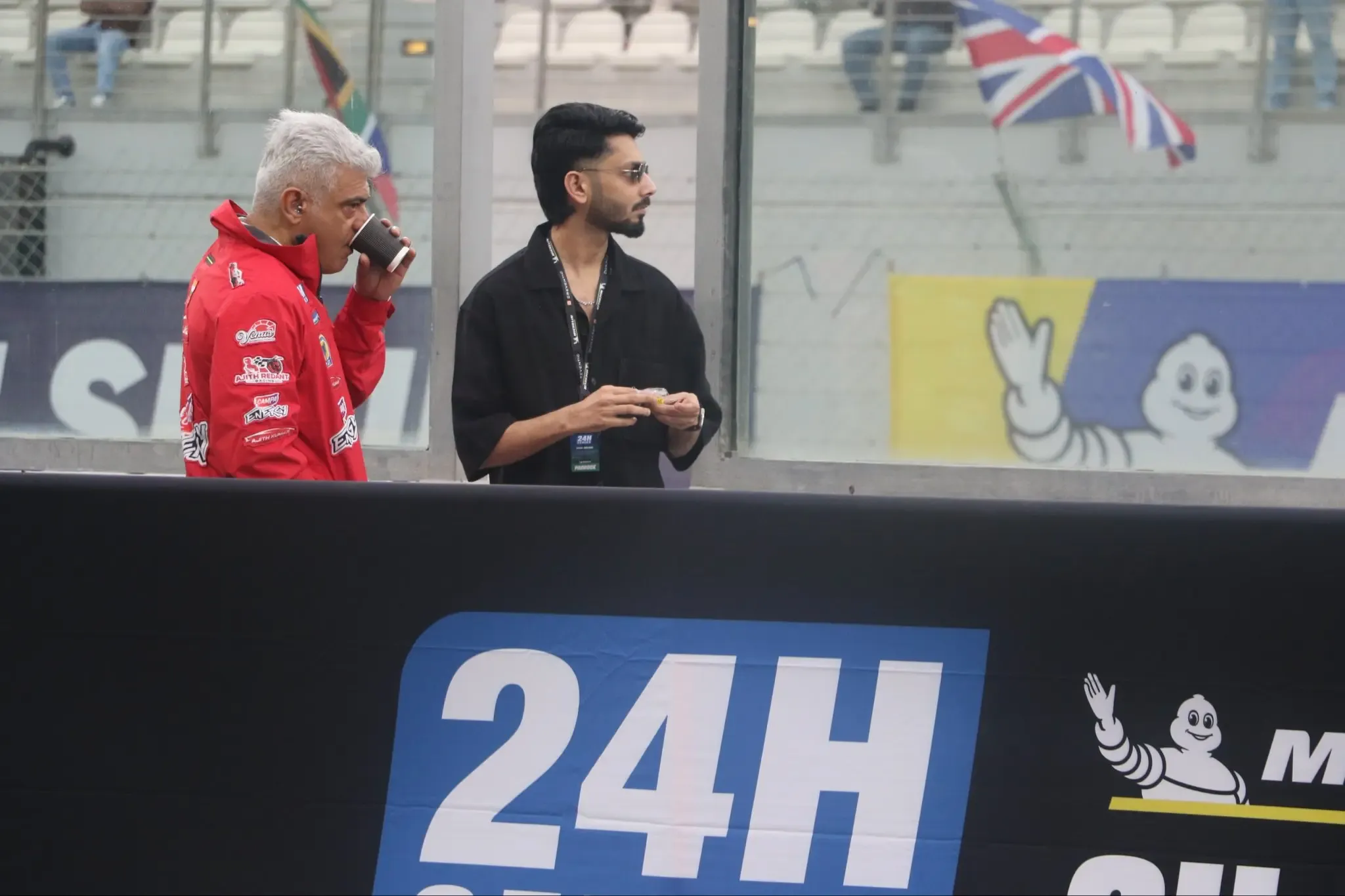 Did Anirudh Meet Ajith Kumar at the Abu Dhabi Race Circuit?
