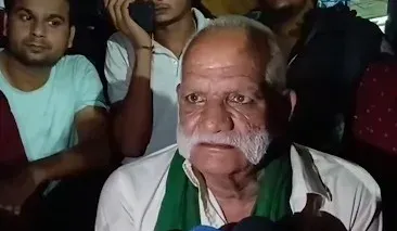 अंकित बालियान हत्याकांड: पिता सत्यवीर सिंह का धरना जारी, बोले — 'हत्यारे को सामने लाओ'