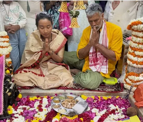 Did Ankita Konwar and Milind Soman Successfully Execute Events While Fasting for Mahashivaratri?