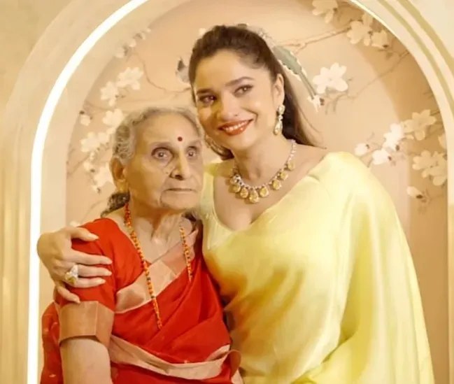 Ankita Lokhande celebrates Nani's 84th birthday; grandmother lives alone despite paralysis