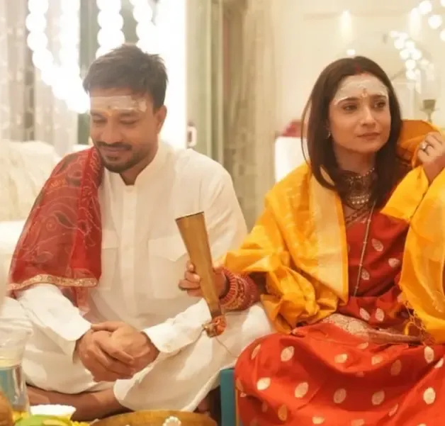Did Ankita Lokhande and Vicky Jain Celebrate Maha Shivratri with a Heartfelt Pooja?