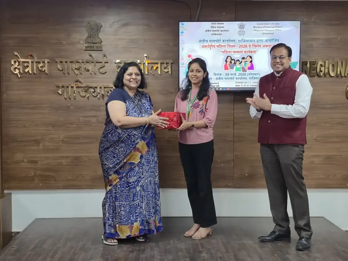 गाजियाबाद में अंतरराष्ट्रीय महिला दिवस पर शिशु देखभाल कक्ष का उद्घाटन