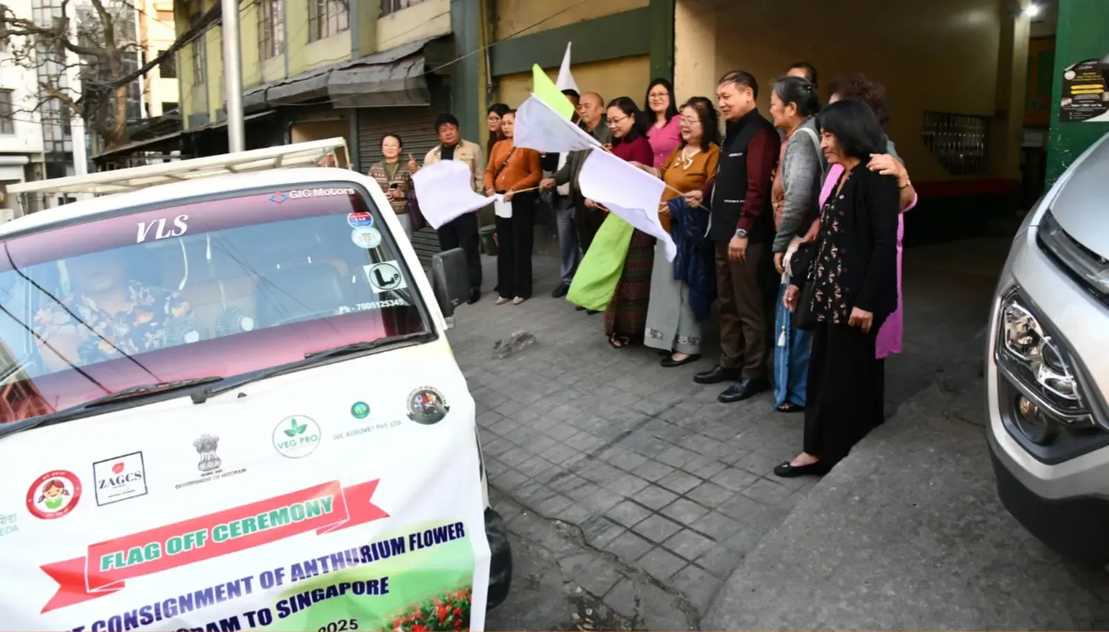 Mizoram's Anthurium Flower Exports to Singapore to Propel Floriculture Growth: Centre