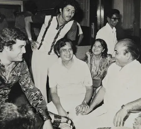Anu Malik shares rare photo of Sardar Malik with Mohammed Rafi