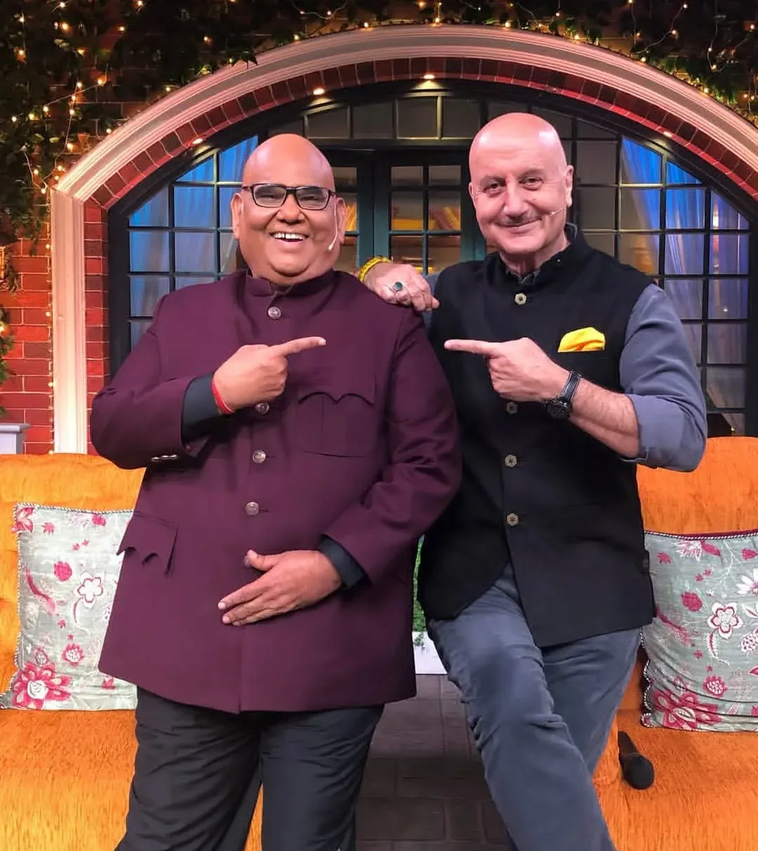 Anupam Kher shares emotional tribute to Satish Kaushik with Kapil Sharma memory