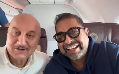 अनुपम खेर ने शंकर महादेवन की तारीफ, बोले-आपकी आवाज में है अनोखी शक्ति