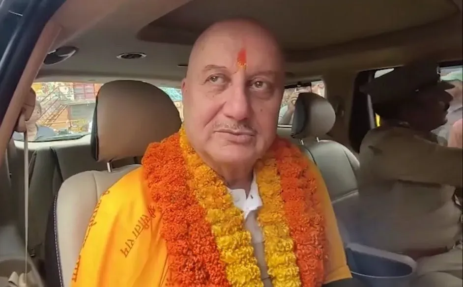 Anupam Kher visits Ram Mandir amid donation theft probe, calls it 'wrong'