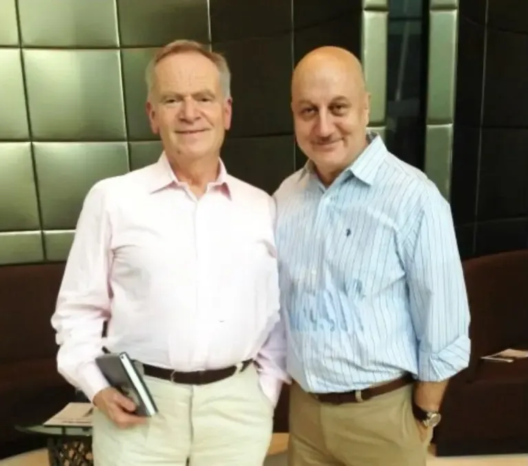 Anupam Kher mourns Jeffrey Archer, recalls Dubai meeting as life highlight