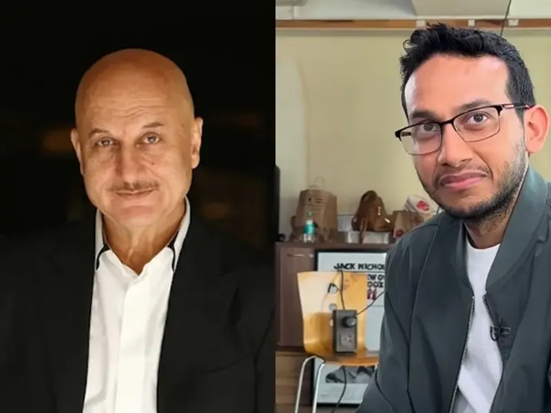 Anupam Kher Empowers OYO Founder Ritesh Agarwal in Acting