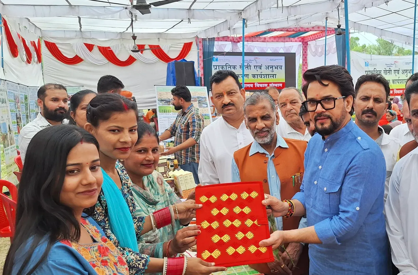 Anurag Thakur Attends Natural Farming Workshop in Bilaspur