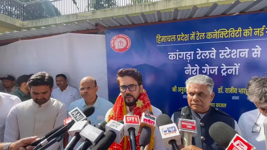 Anurag Thakur: Budget 2026-27 gives HP ₹2,911 cr for rail