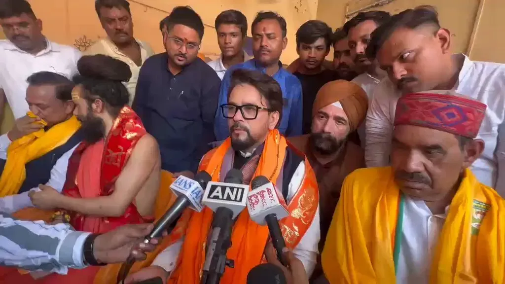 Anurag Thakur Hails 12 Years of Modi Govt at Kanpur