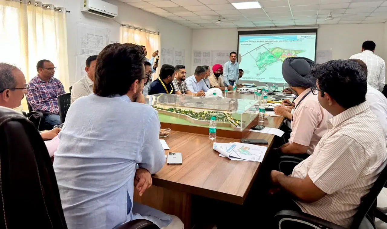 Anurag Thakur inspects PGI satellite centre in Una, HP