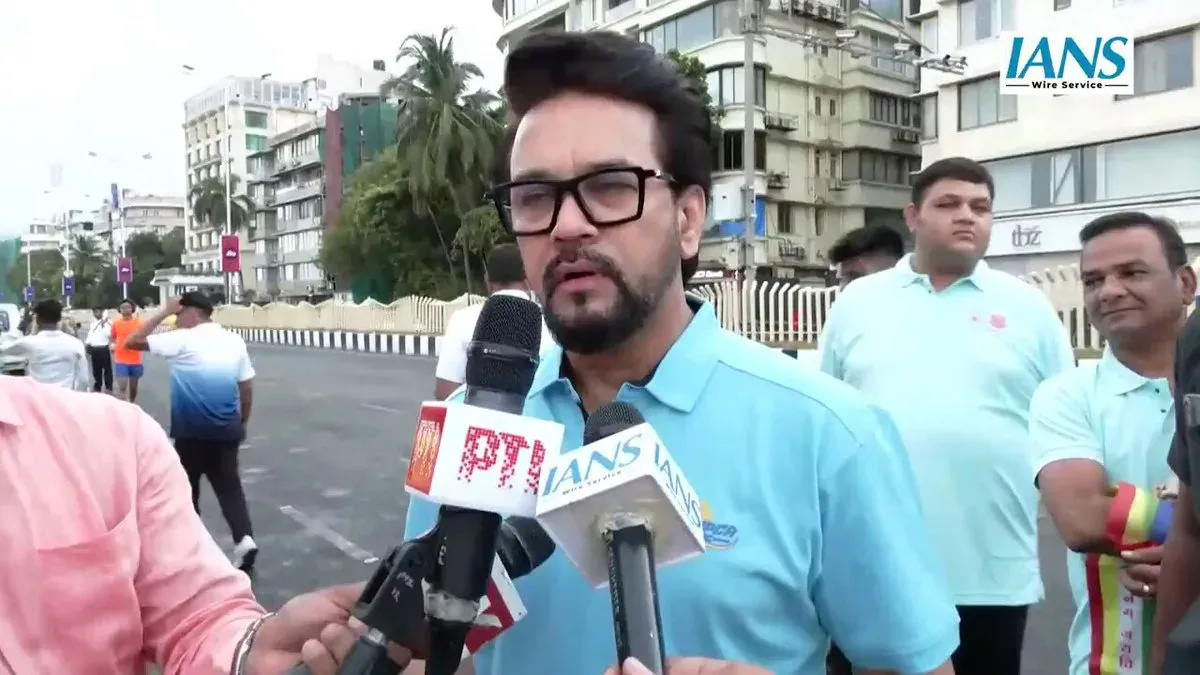 Anurag Thakur joins International Yoga Day 2026 in Mumbai