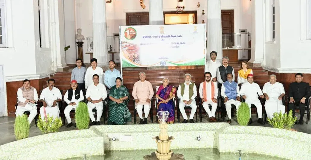 Anurag Thakur-led JPC meets UP Governor on One Nation One Election