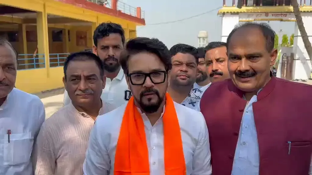 Anurag Thakur Thanks PM Modi on 12 Years in Office