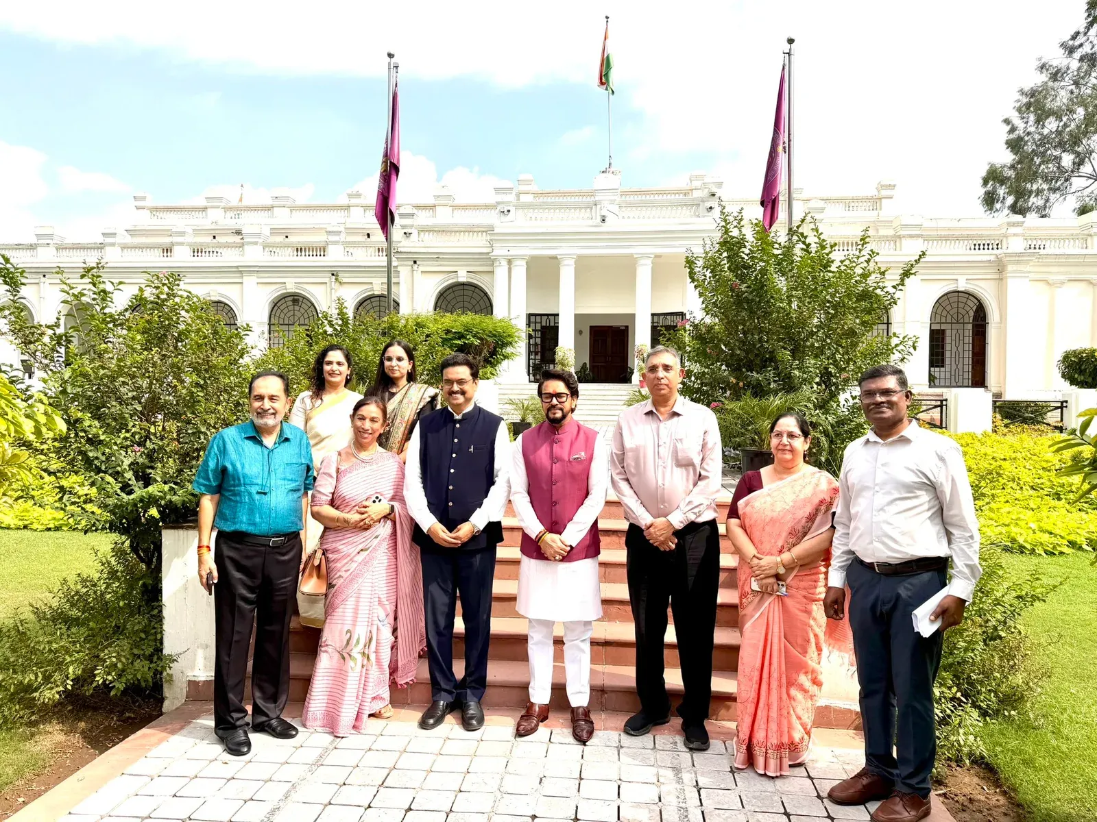 Anurag Thakur's three-word mantra for India's young jurists