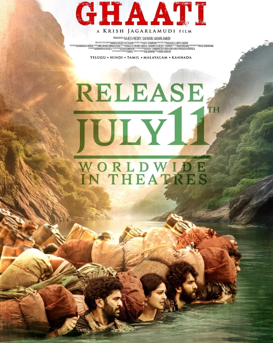 When Will Anushka Shetty and Vikram Prabhu's Pan-Indian Film 'Ghaati' Release?