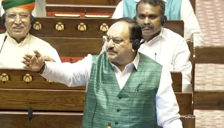 JP Nadda in Rajya Sabha: Student activists should face police, I did during Emergency