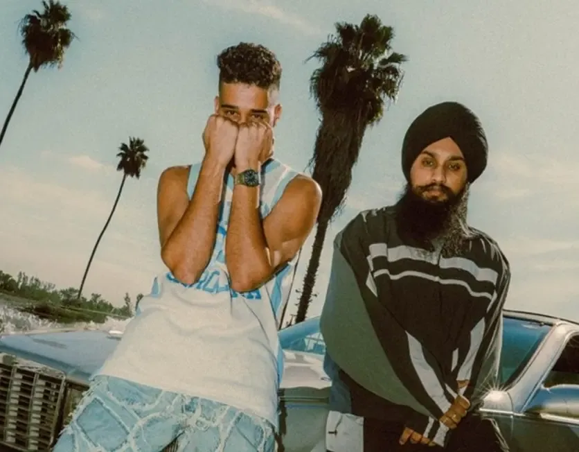 How did AP Dhillon achieve a raw hip hop vibe in ‘Hitmen’?