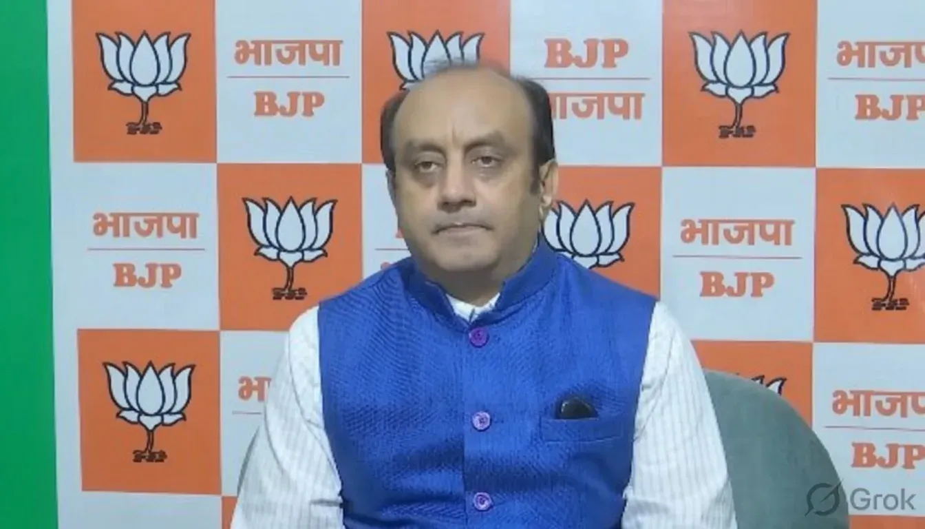 उमर अब्दुल्ला पर BJP का पलटवार: सुधांशु त्रिवेदी बोले — सबूत दें या माफी माँगें