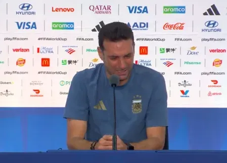 Scaloni breaks down in tears after World Cup final loss to Spain
